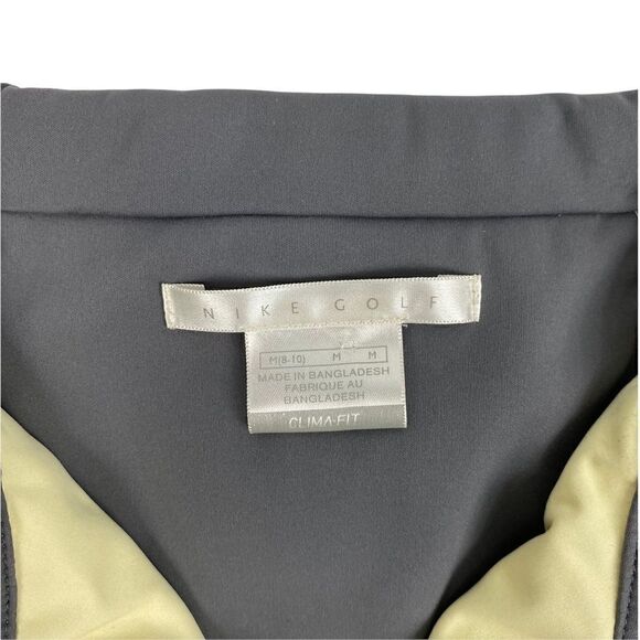 Nike GOLF Clima Fit Women Sz M (8-10) Running Active Wear Outdoor Zip Pockets - Picture 4 of 8